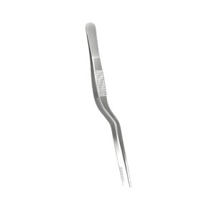 Professional Offset-Pointed Precision Tweezers | High-Detail Stainless