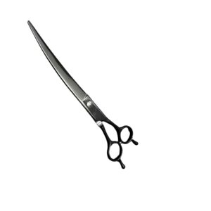 Pro-Series Long Curved Grooming Shears | Multi-Color Surgical Steel