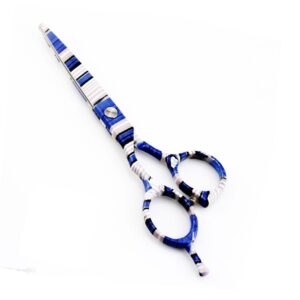Blue Striped Paper Coded Hair Shears