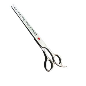 Elite Stainless Wide-Notch Chunking Shears | Professional 14-Teeth Texturizer