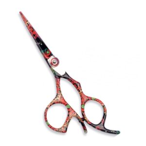 Barber Pole Edition Hair Shears | Professional Red, White & Blue Scissors