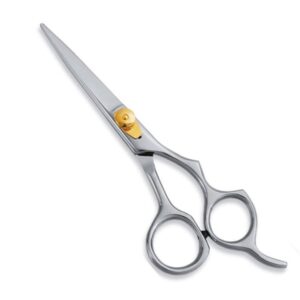 Professional 6.5" High-Polish Hair Shears | Precision Gold Tension System