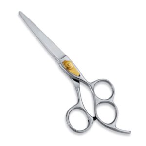 Triple-Ring Ergonomic Hair Shears | Professional 3-Hole Precision Scissors