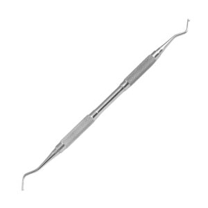 Professional Double-Ended Dental Amalgam Plugger - Surgical Grade Stainless Steel Condenser