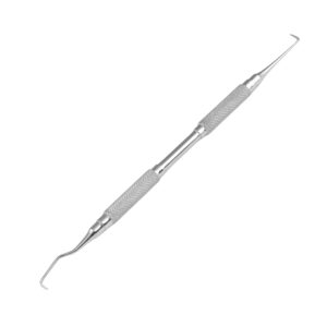 Professional Double-Ended Dental Cement Spatula - Surgical Grade Stainless Steel Mixing Tool