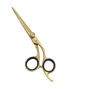 Professional Gold Color-Coded Matte Shears | Premium Hair Scissors