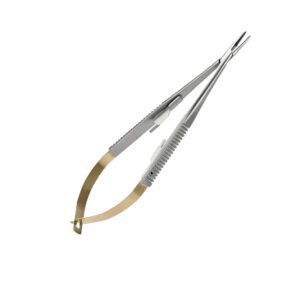Castroviejo Micro Needle Holder with Lock | Model 319 Surgical Steel