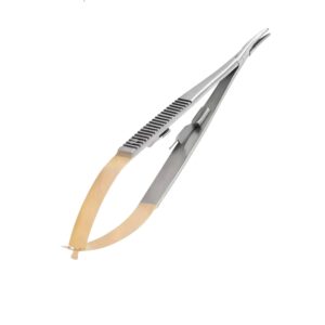 Castroviejo Micro Needle Holder | TC Gold Handle Surgical Series