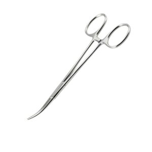 Professional Curved Stainless Steel Needle Holder | Model 330 Precision