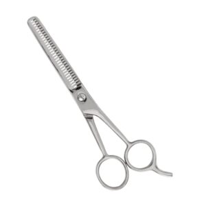 Triple-Ring Ergonomic Hair Shears | Professional 3-Hole Stability Scissors