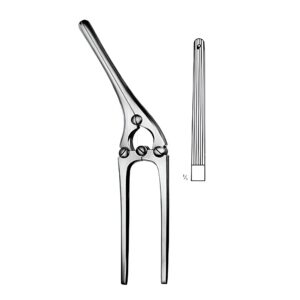 Von Petz Stomach and Intestinal Clamp - Gastric Compression Forceps