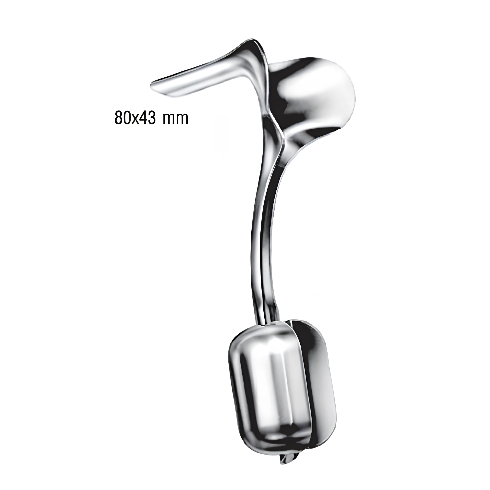 Auvard Weighted Vaginal Speculum - Professional OB/GYN Posterior Retractor