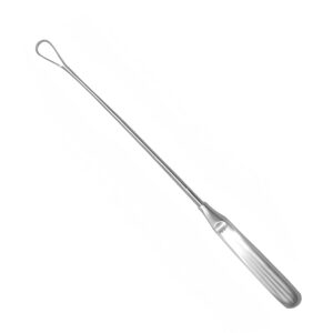 Recamier Uterine Curette - Rigid Sharp Loop