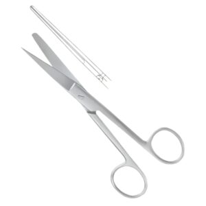 Standard Operating Scissors 5.5" — Straight Sharp/Blunt Surgical Scissors