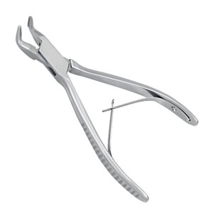 Luer-Stille Bone Rongeur - Curved Single Action Orthopedic Forceps