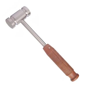 Orthopedic Bone Mallet with Textured Grip Handle - Surgical Stainless Steel