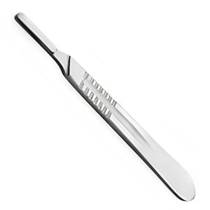 Scalpel Blade Handle No. 4 - Surgical Grade Stainless Steel Knife Handle