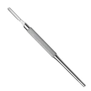 Scalpel Blade Handle No. 4L - Long Reach Surgical Stainless Steel Handle