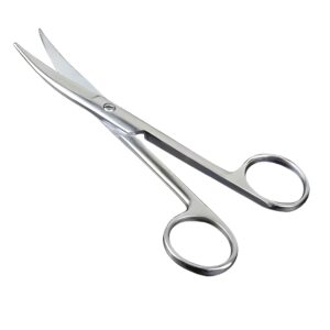 Curved Iris Scissors – Sharp/Sharp Surgical Steel Dissecting Scissors