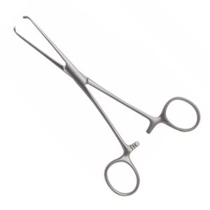 Allis Tissue Forceps 6" – Stainless Steel Surgical Clamp with 3x4 Teeth