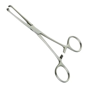 Allis Tissue Forceps 6" – Stainless Steel Surgical Clamp with 4x5 Teeth