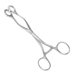 Foerster Sponge Forceps 9.5" – Stainless Steel Surgical Sponge Holding Clamp
