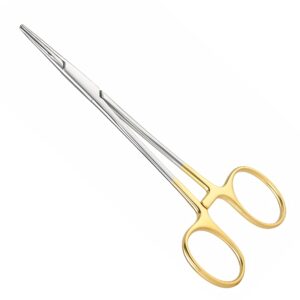 Mayo-Hegar Needle Holder – Precision Gold Handle Suture Driver