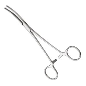 Rochester-Pean Arterial Forceps – Curved Heavy Duty Hemostatic Clamp